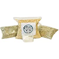 Kit de alimentación de grillos - Incluye Comida Especial de grillos- hidrogel y vermiculita
